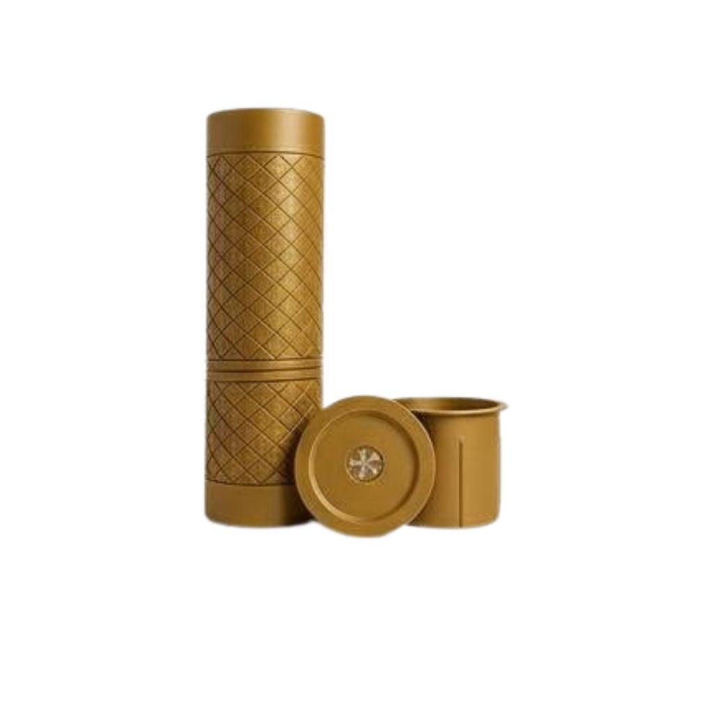 Flower Vase - 2-in-1 Cylindrical Flower Vase – Eco-Friendly 3D Printed Design