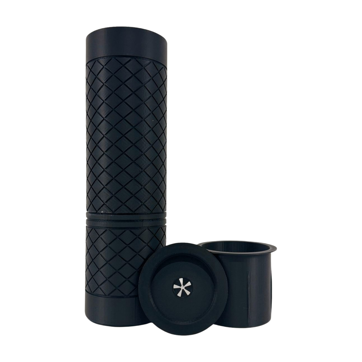 Flower Vase - 2-in-1 Cylindrical Flower Vase – Eco-Friendly 3D Printed Design