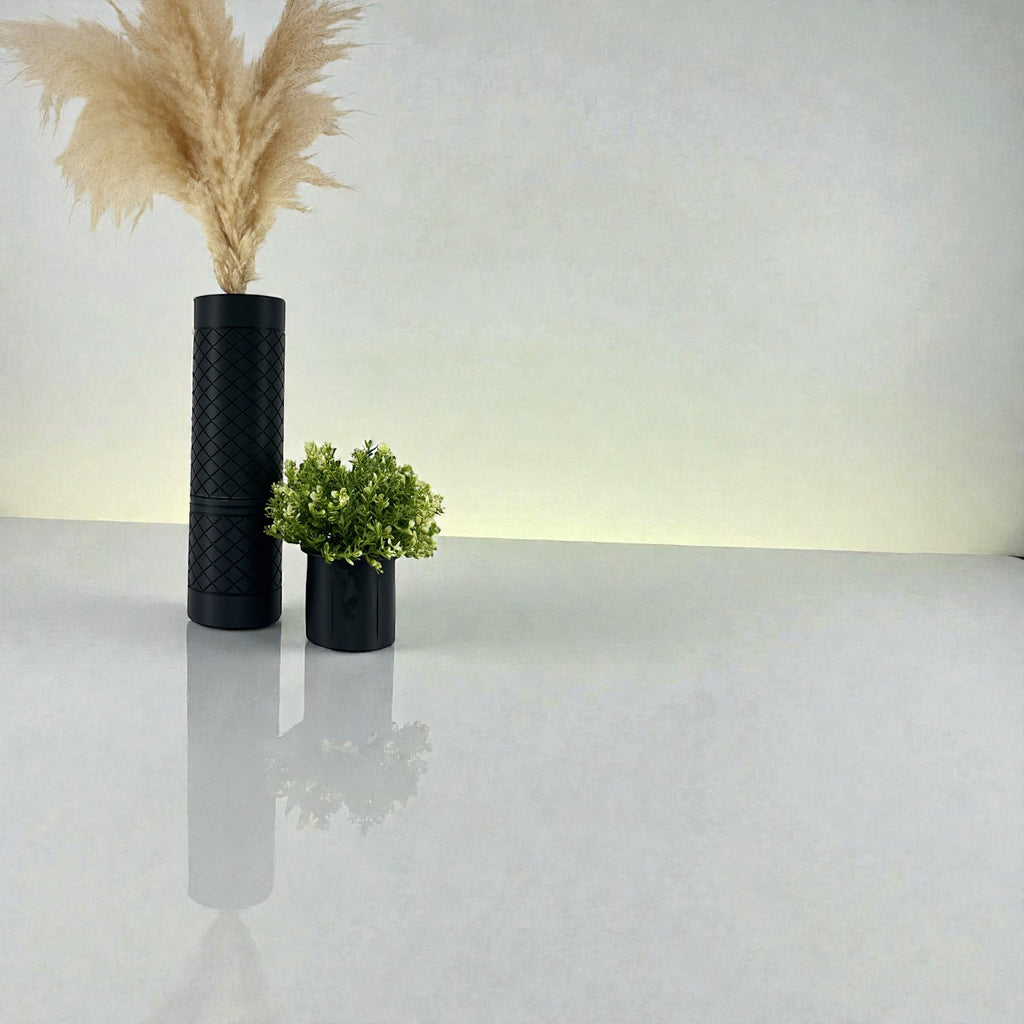 Flower Vase - 2-in-1 Cylindrical Flower Vase – Eco-Friendly 3D Printed Design