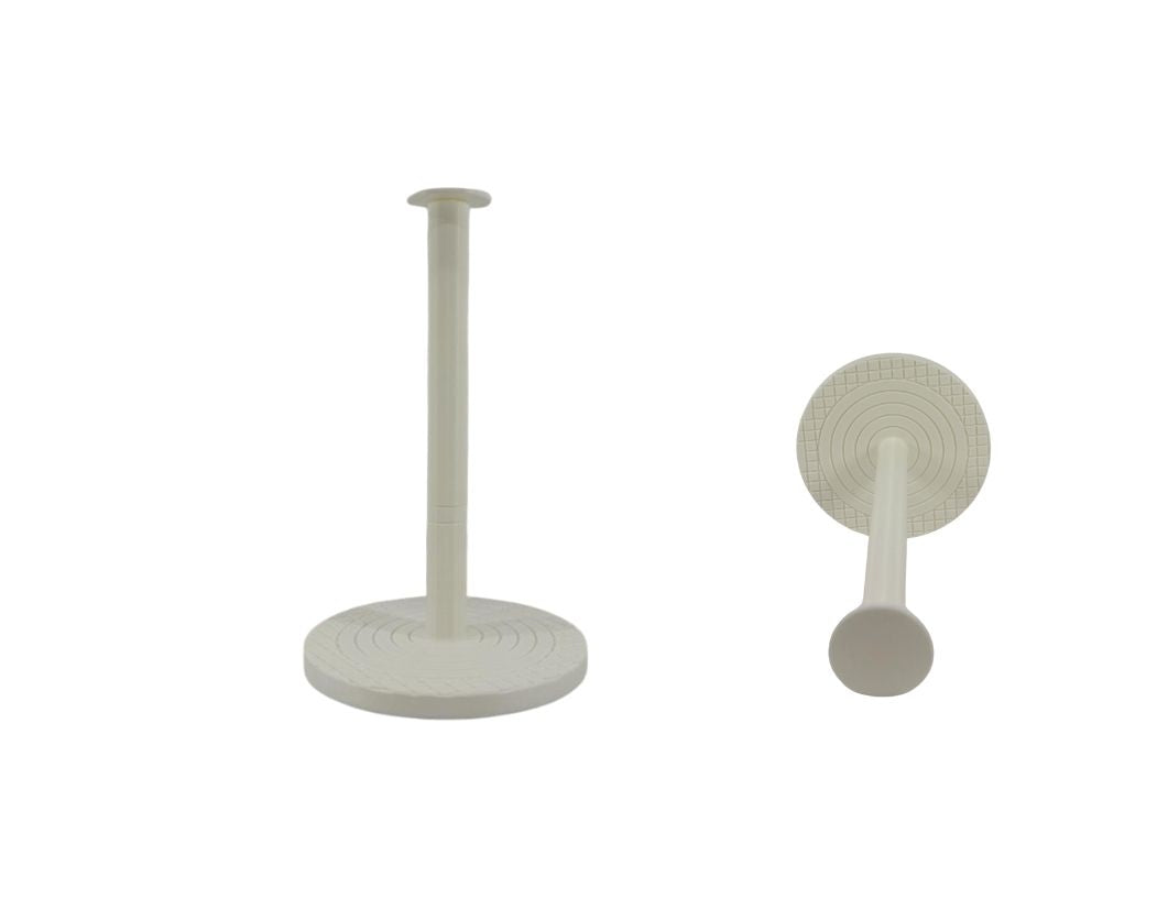 Eco-Friendly 3D Printed Paper Towel Holder with Weighted Base for Stability Modern Design Durable Kitchen Roll Stand in Multiple Colors